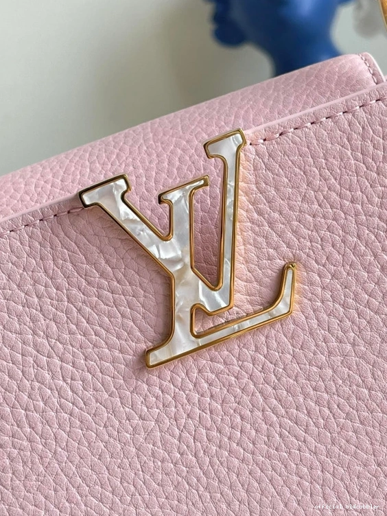 Official oldcobbler VUITTON BB CAPUCINES LOUIS 0715